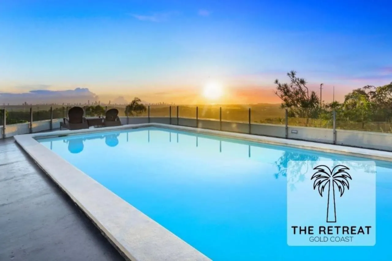 The Retreat Gold Coast Mansion Views Sleeps 25 Villa Tallai Australia